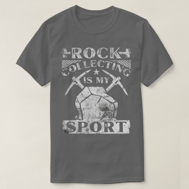 Geologist Rock Hounding T-Shirt (Design Front)