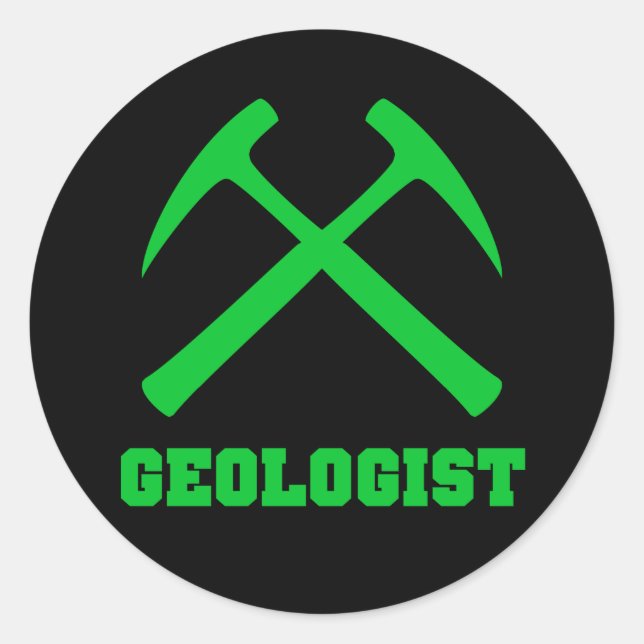 Geologist Sticker (Front)