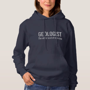 Geologist The Other Kind of Rock Star Hoodie