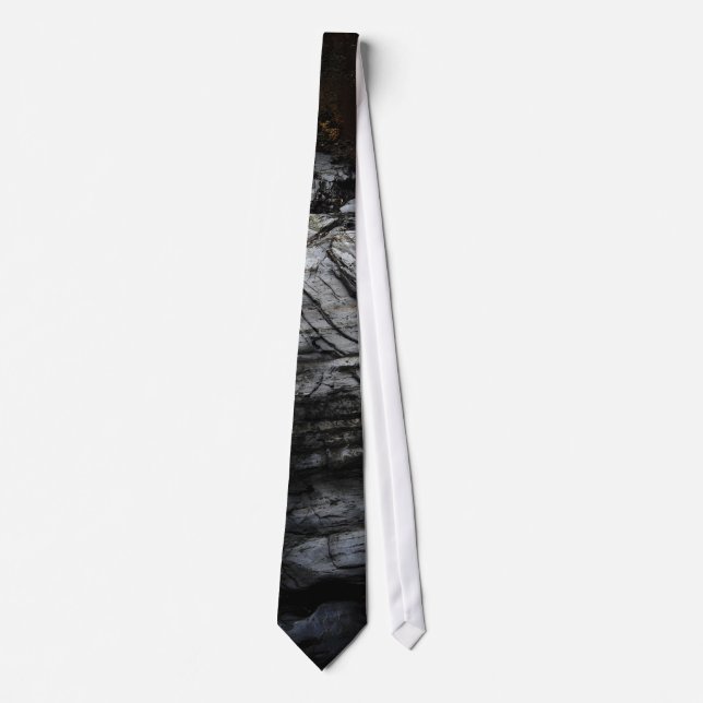 Geologist Tie - Sedimentary Rock necktie (Front)