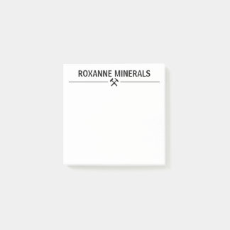 Geologist's Custom Post-it Notes