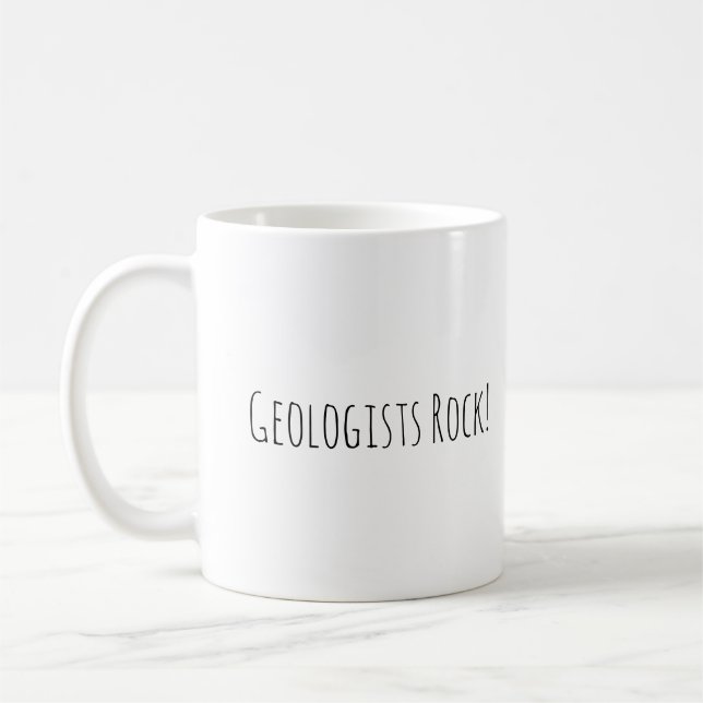 Geologists Rock Mug (Left)