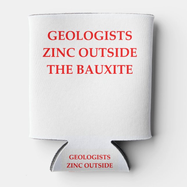 geology can cooler (Front)