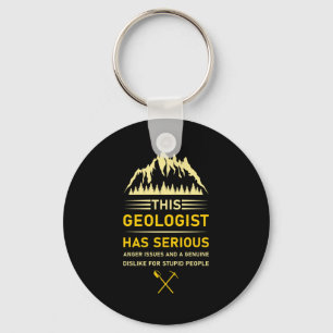 Geology Earth Science Funny Geologist T Shirt_6  Key Ring