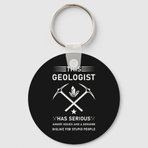 Geology Earth Science Funny Geologist T Shirt_8 Key Ring