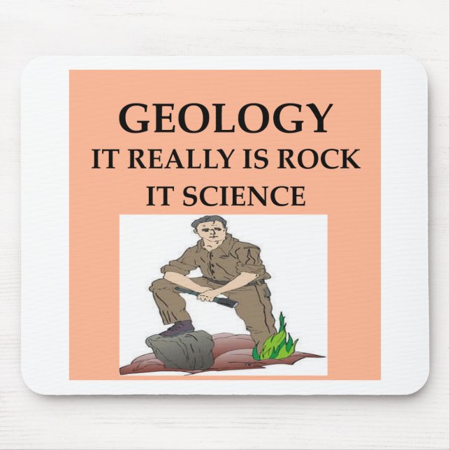 GEOLOGY geologist gifts Mouse Pad (Front)