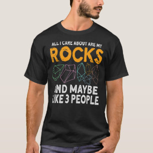 Geology Geologist Stone Rock Hunting Agate Hunter  T-Shirt