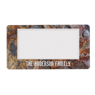 Geology Grungy Rock Texture Storage Sticker