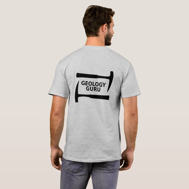 Geology Guru (backprint) T-Shirt (Back Full)