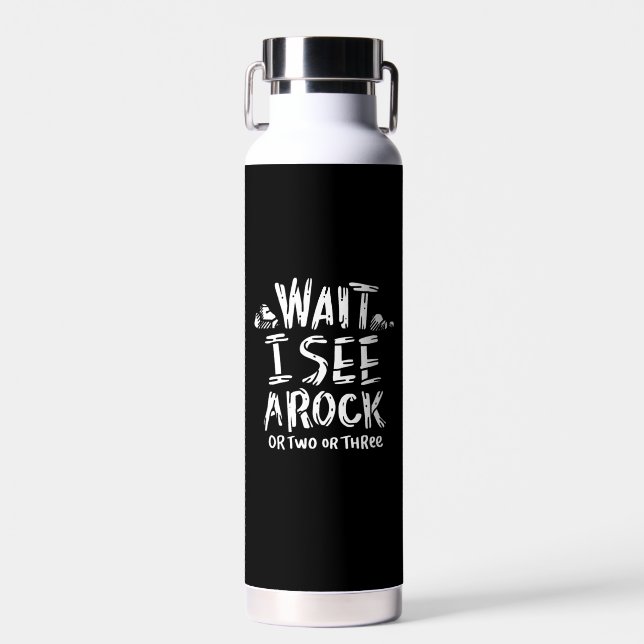 Geology - I See A Rock Water Bottle (Front)