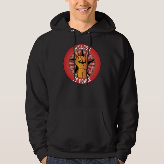 Geology Is Power Hoodie (Front)