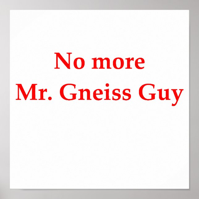 geology joke poster (Front)