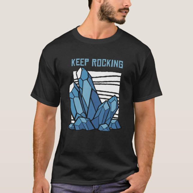 Geology Keep Rocking Pullover Hoodie (Front)
