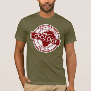 Geology Logo- Shaping the World (Europe/Africa) T-Shirt