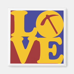 Geology Love Magnet