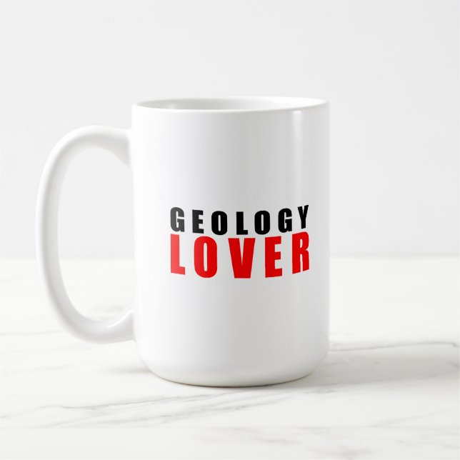 Geology lover coffee mug (Left)