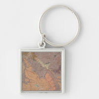 Geology Map, Yellowstone National Part, Wyoming