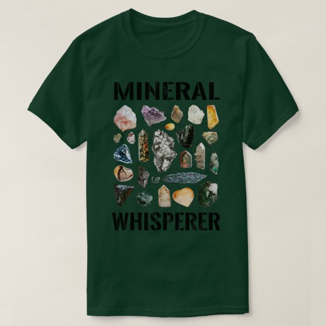 Geology Mineralogy Petrology Stones Mineral T-Shirt (Design Front)
