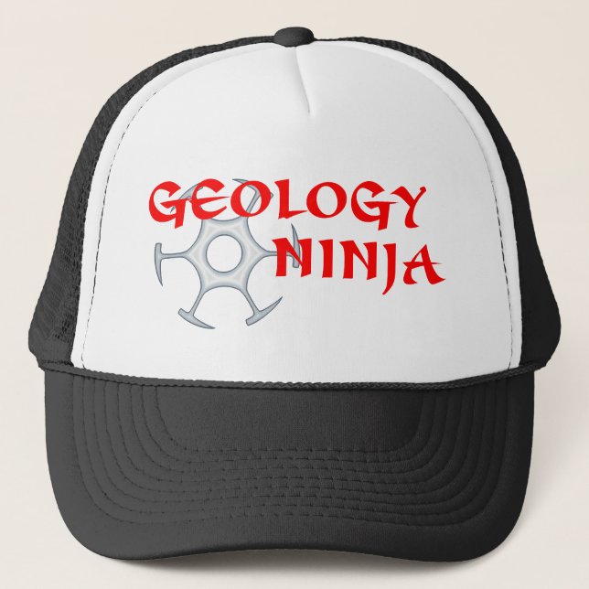 Geology Ninja Cap (Front)