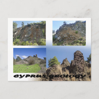 Geology of Cyprus postcard