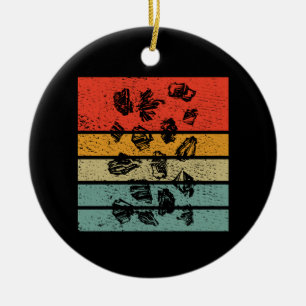 Geology - Rock Collecting Retro Ceramic Tree Decoration