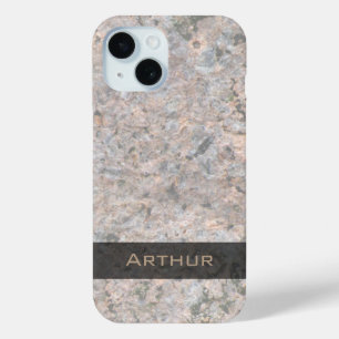 Geology Rock Texture Photo iPhone 15 Case