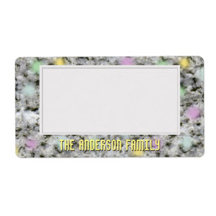 Geology Rock Texture Storage Sticker