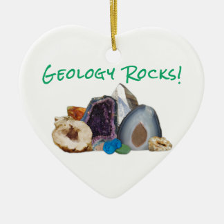 Geology Rocks! Ceramic Tree Decoration