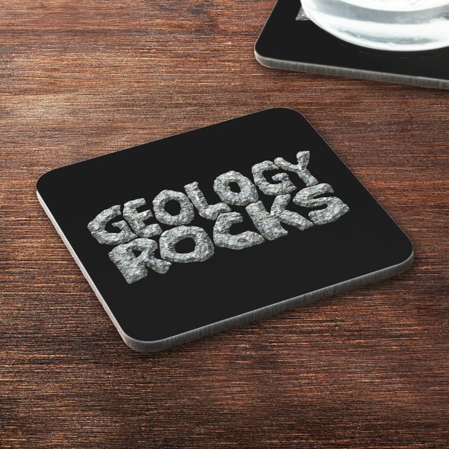 Geology Rocks - Earth Science Pun Coaster (Creator Uploaded)