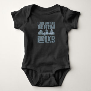 Geology Rocks Funny Rock Collector Geologist Baby Bodysuit