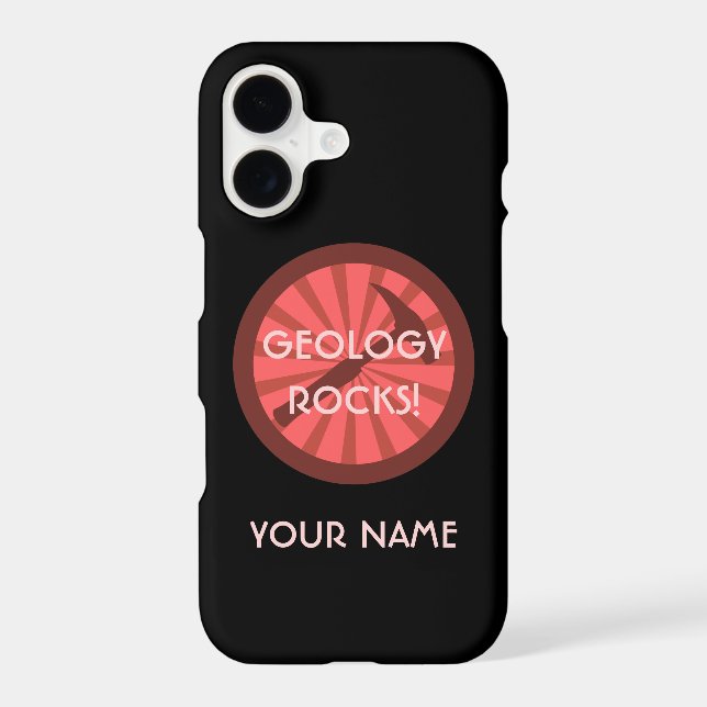 Geology Rocks! Hammer Badge (Back)