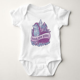 Geology rocks invitation T-Shirt Baby Bodysuit