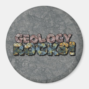 Geology Rocks! Nerd Geek Science Humour Magnet