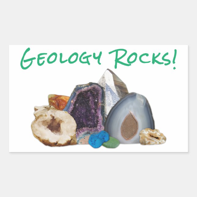Geology Rocks! Stickers (Front)