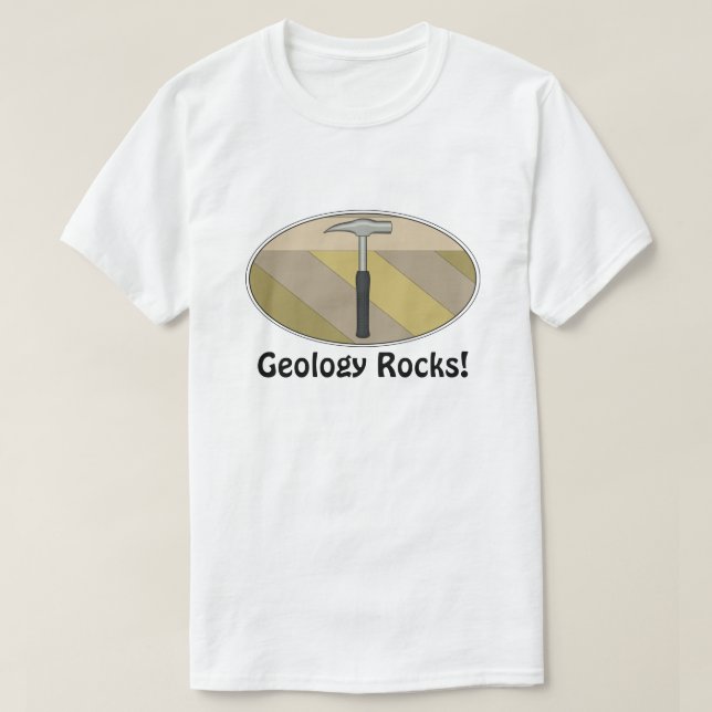 Geology Rocks! T-Shirt (Design Front)