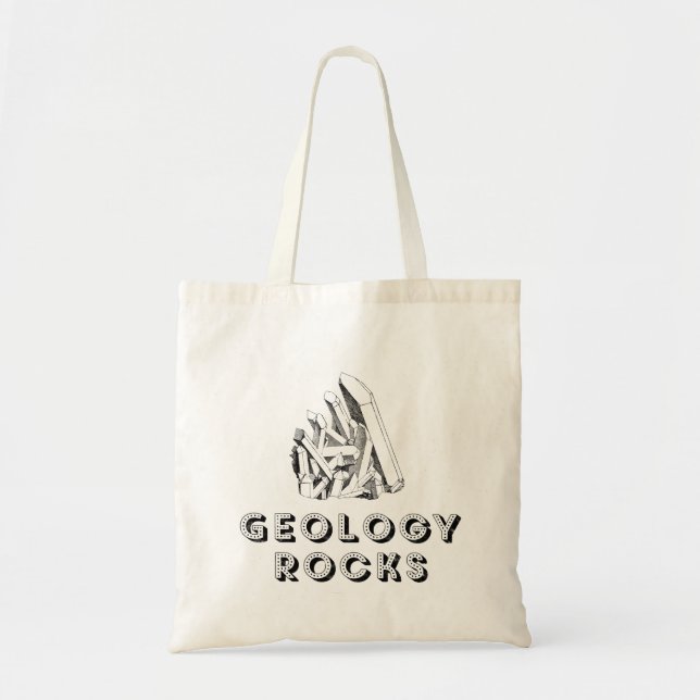 Geology Rocks Tote Bag (Front)