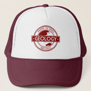 Geology- Shaping the World Logo (Asia/Australia) Trucker Hat