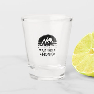 Geology - Wait I See A Rock Shot Glass