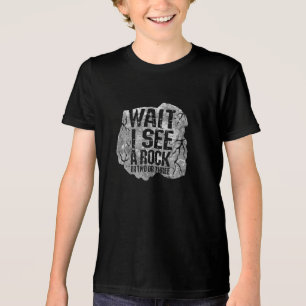 Geology - Wait I See A Rock Tri-Blend Shirt