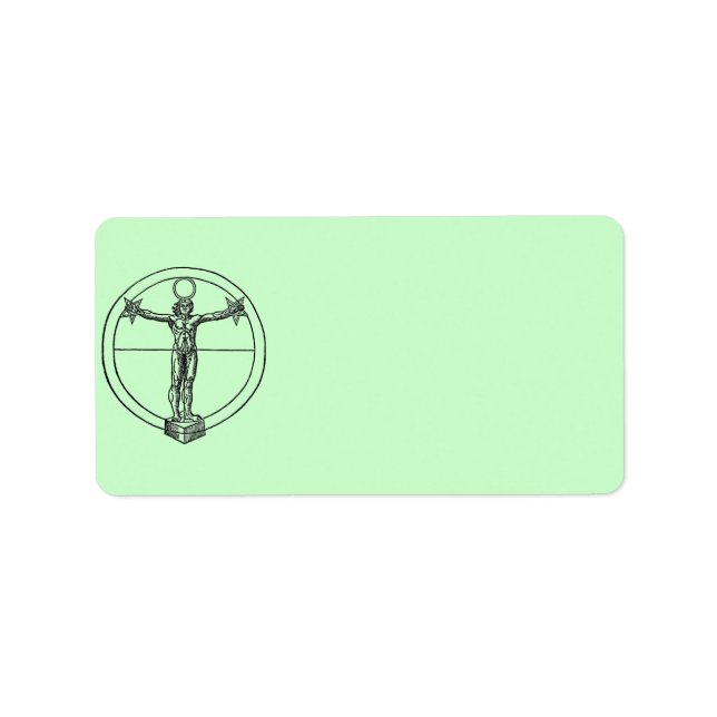 GeoMan Address Label (Front)