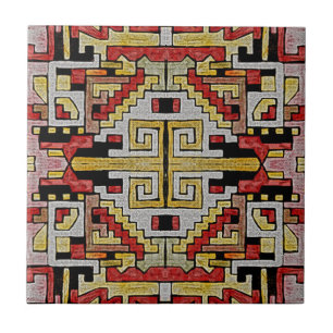 Geomethric Tribal/Ethnic Pattern Tile