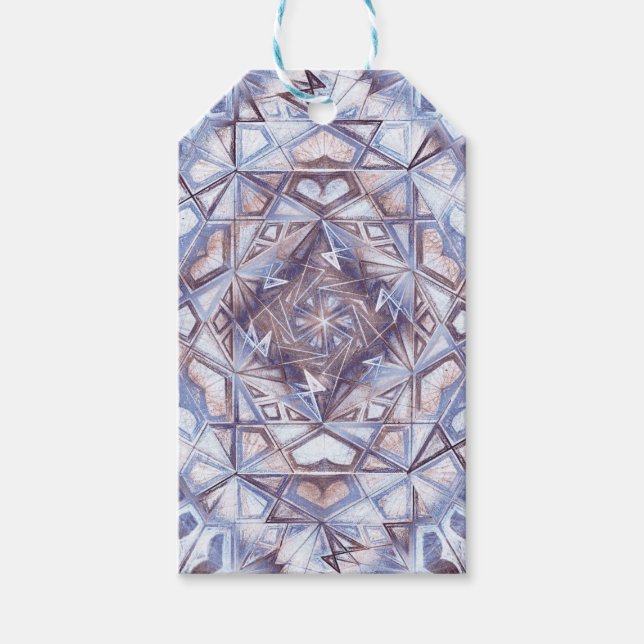 Geometic Worlds Gift Tags (Front)