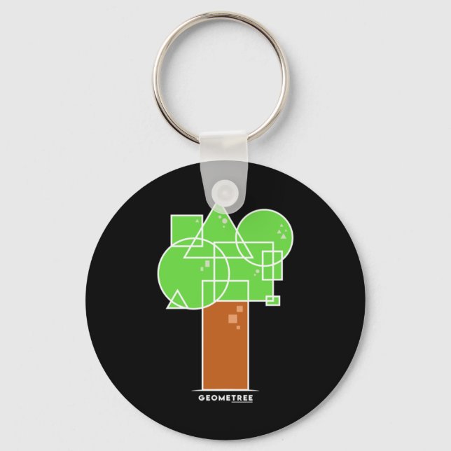 Geometree I Key Ring (Front)