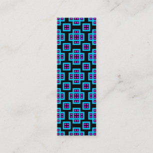 Geometric 030614 - Colours 01 Mini Business Card