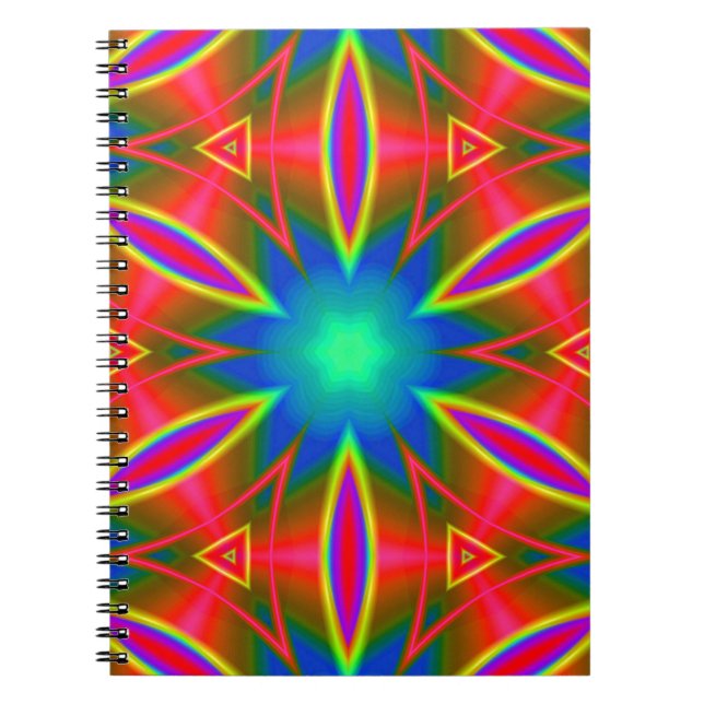 Geometric 160614 (01) spiral notebook (Front)