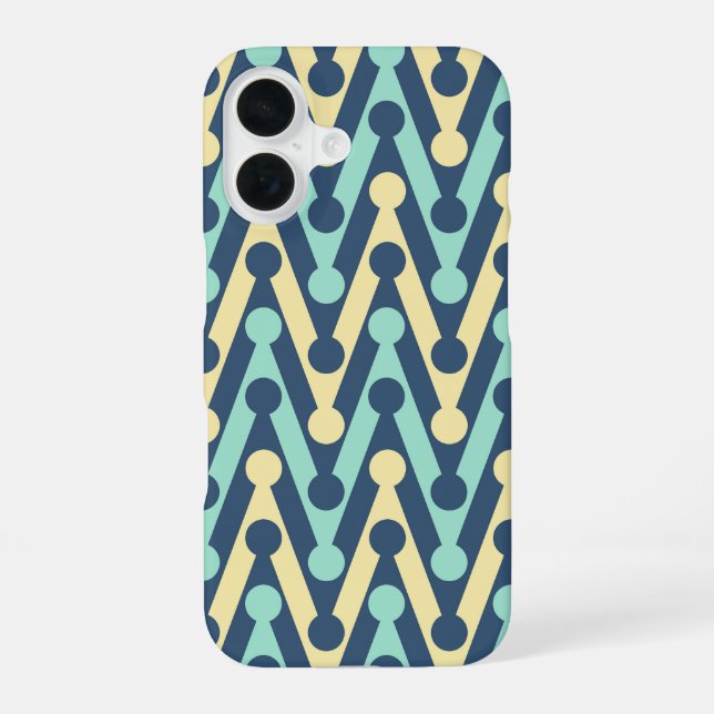 Geometric #1 iPhone 16 case (Back)