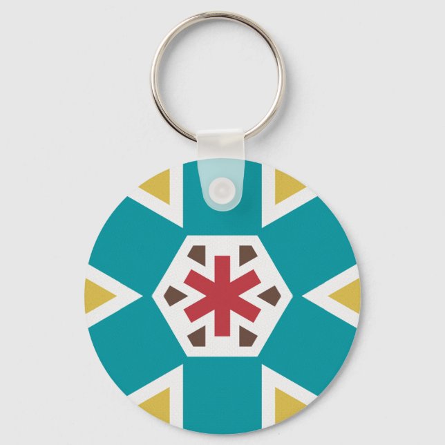 Geometric 230614 (01) key ring (Front)