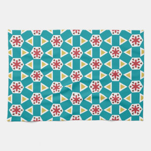 Geometric 230614 (01) tea towel