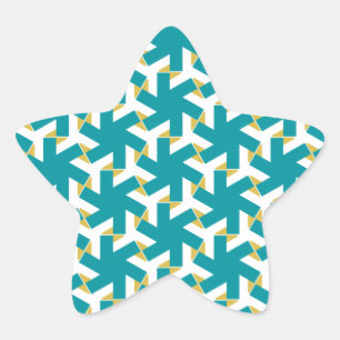 Geometric 230614 (03) star sticker