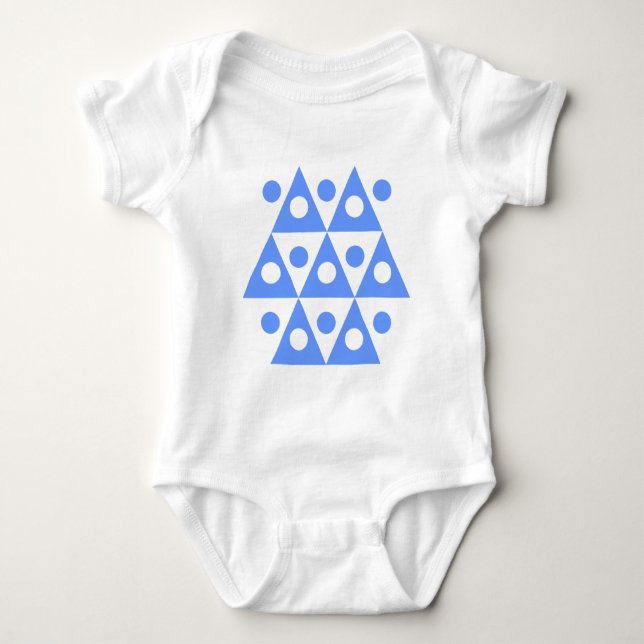 Geometric 260514 baby bodysuit (Front)